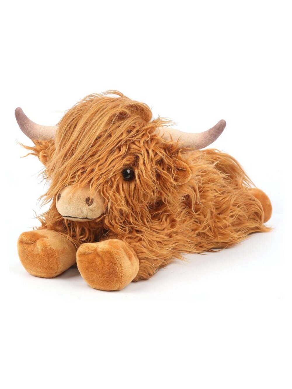 Highland Cow Microwavable Stuffed Animal Heating Pad Lavender Scented Plush Toy